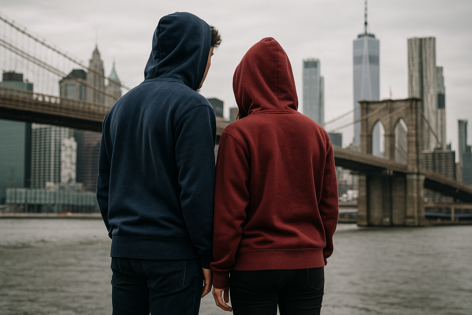 change background to Brooklyn bridge 